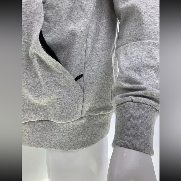 Rare Nike Nikelab Essential PO Hoodie Jumper Jacket Gray Men Size 867226-050 M - Picture 3 of 9